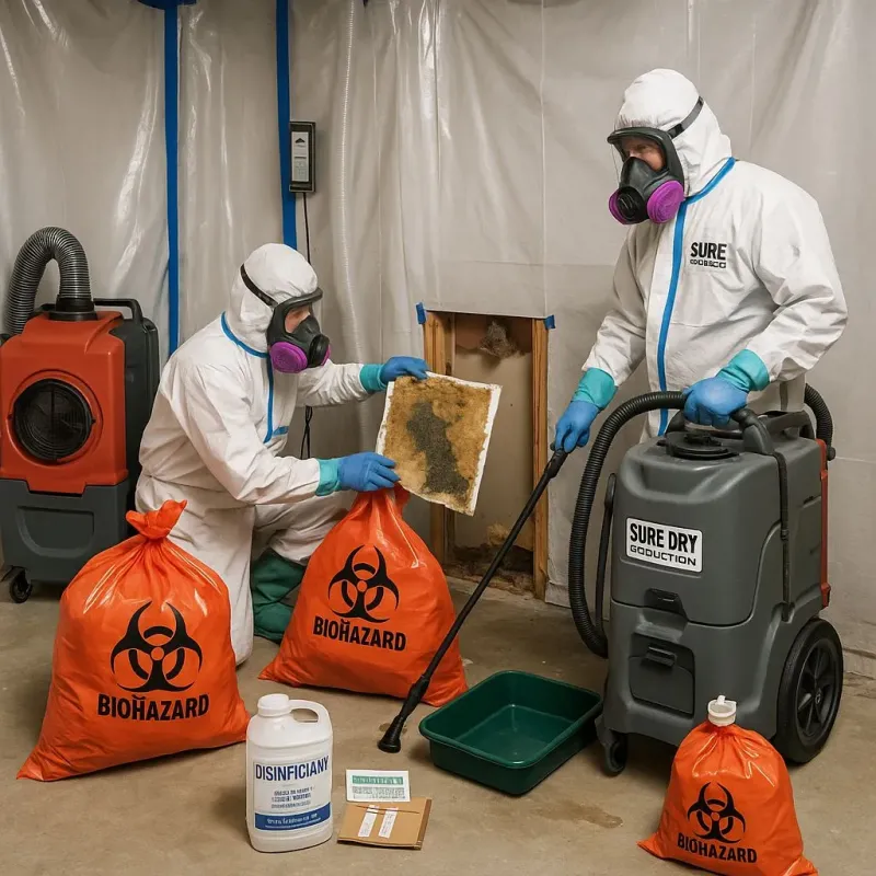Contaminated Water Handling Protocols process in Springfield, PA