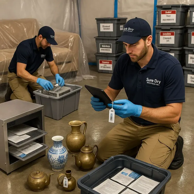 Content Protection and Restoration process in Springfield, PA