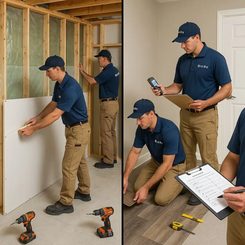 Repairs and Reconstruction process in Springfield, PA